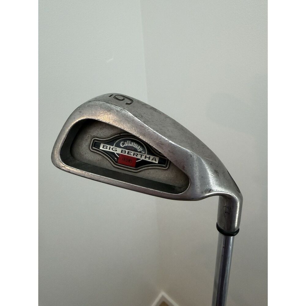 Callaway Big Bertha 6-Iron – Steel Shaft – Karma Grip – RH – 38.5" – Memphis 10"